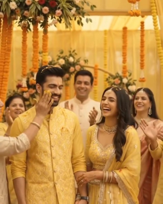 Haldi ceremony invite